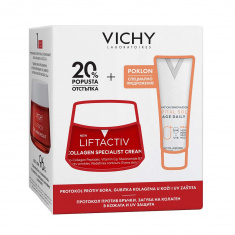 Vichy Протокол против бръчки, загуба на колаген в кожата и UV защита