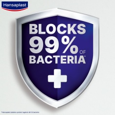 Hansaplast Sensitive пластири XL 6 cm х7 cm х5 броя