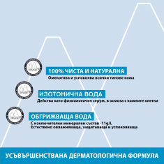 Uriage Хидратираща и успокояваща термална вода 50 ml