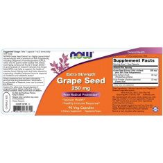 Grape Seed 250 mg / Extra Strength