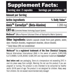CarnoSyn ® /Beta-Alanine/ 600mg. / 100 Caps.