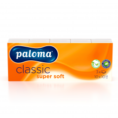 Paloma Classic Трипластови носни кърпи х10 броя