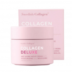 Swedish Collagen Нощен крем Anti-aging с Ретинол, Хиалурон и Колаген 50 ml