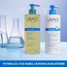 Uriage Xemose Почистващо успокояващо душ-олио 500 ml