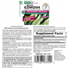 ЧЕРЕН КОХОШ / BLACK COHOSH - Herbal Actives (30 табл)