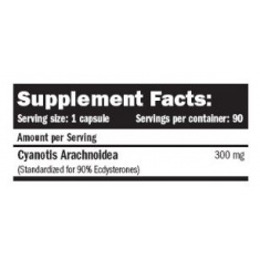 Beta-EcdyX Pure 90 Caps.