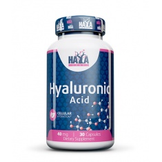 Hyaluronic Acid 40mg. / 30 Caps.