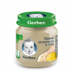 Nestle Gerber Пюре от карфиол и заек 130 g