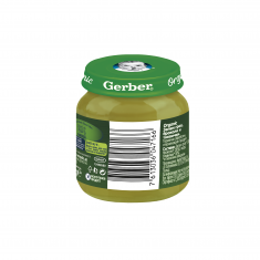 Nestle Gerber Органик пюре от зелен грах, броколи и тиквички 125 g