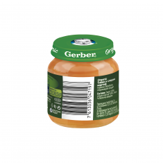 Nestle Gerber Органик пюре от тиква и сладък картоф 125 g