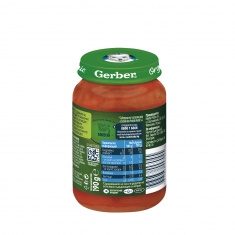 Nestle Gerber Organic Пюре от зеленчуци с пуйка в доматен сос 190 g