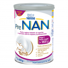 Nestle PreNan Етап 2 Диетична храна за недоносени и родени с ниско тегло бебета 400 g