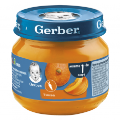 Nestle Gerber Пюре от тиква 80 g