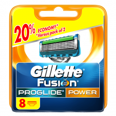 Gillette Fusion Prоglide Power Опаковка от 8 ножчета