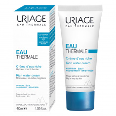 Uriage Eau Thermale Обогатен термален хидратиращ крем 40 ml