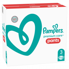 Pampers Premium Care MSB гащи 3 Миди х144 броя