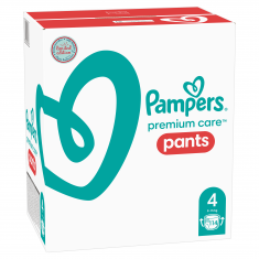 Pampers Premium Care MSB гащи 4 Макси х114 броя