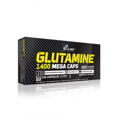 L-Glutamine Mega Caps 1400 mg. / 120 Caps.