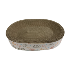 AFU ACOS53 Картонено легло драскалка - овал 53 cm