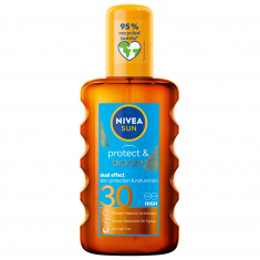 Nivea Sun Protect & Bronze Слънцезащитно олио за активиране на тена SPF30 х200 мл