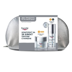 Eucerin® Epigenetic серум + Hyaluron-Filler Дневен крем SPF30