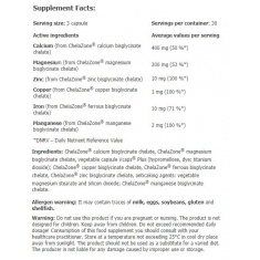 ChelaZone® MultiChel® Complete 6 Bisglycinate Chelate / 90 Vcaps