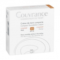 Avene Couvrance Крем-пудра SPF30 Комфорт 10 g - №4 Мед