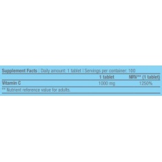 Vitamin C 1000mg. Bioflavonoids / 100 Tabs.