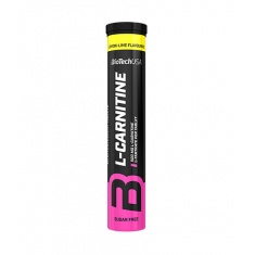 Effervescent L-Carnitine 500mg / 20 Tabs. Blue raspberry