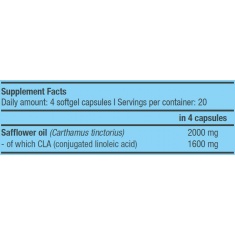 CLA 400 mg. / 80 Caps.