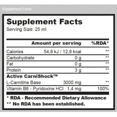 L-carnitine 3000 / 1 Amp. Orange