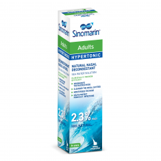 Sinomarin® Adults Хипертоничен разтвор с морска вода (2,3% NaCl) 125 ml