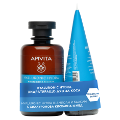 Apivita Hyaluronic Hydra Хидратиращо дуо за суха коса