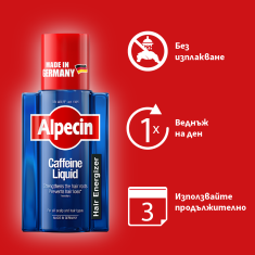 Alpecin Енергизиращ Тоник за мъже с кофеин против косопад 200 ml