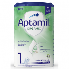 Aptamil Organic 1 от 0 до 6 месеца 800 g