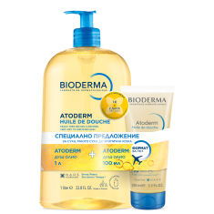 Bioderma Atoderm Душ олио 1 l + 100 ml