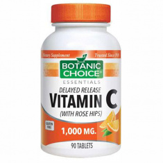 Botanic Choice Витамин С с шипки х 90 таблетки с удължено освобождаване