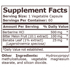 Pure Nutrition - Berberine Complex - 60 Veg Capsules
