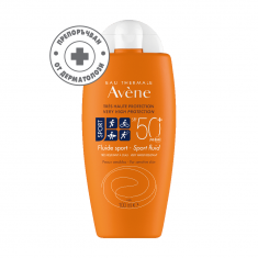 Avene SPF50+ Слънцезащитен флуид Спорт 100 ml