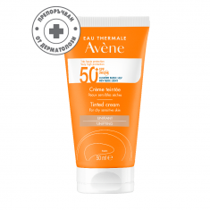 Avene SPF50+ Тониран слънцезащитен крем за чувствителна кожа 50 ml