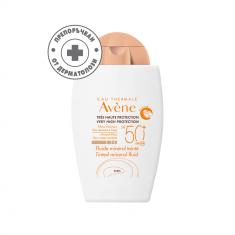 Avene Слънцезащитен минерален тониран флуид SPF50+ 40 ml