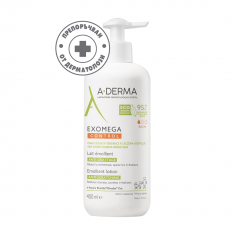 A-Derma Exomega Емолиентно флуидно мляко 400 ml