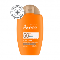 Avene SPF50+ Тониран ултра лек слънцезащитен флуид с разкрасяващо покритие 50 ml