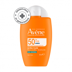 Avene SPF50 Oil Control Слънцезащитен ултра флуид за мазна кожа 50 ml