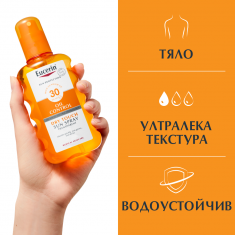 Eucerin Sensitive Protect SPF30 Прозрачен слънцезащитен спрей за тяло 200 ml