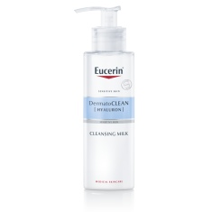 Eucerin DermatoClean Почистващо мляко с хиалурон 200 ml