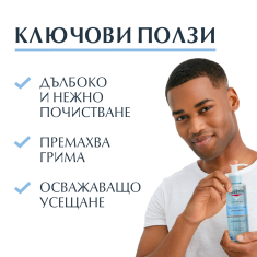 Eucerin DermatoClean Почистващ гел с хиалурон 200 ml
