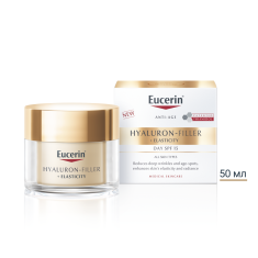 Eucerin Hyaluron-Filler + Elasticity SPF15 Дневен крем за лице 50 ml