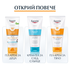 Eucerin Photoaging Control SPF50+ Оцветен слънцезащитен гел-крем за лице - Светъл 50 ml