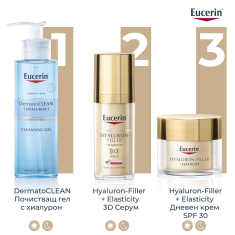 Eucerin Hyaluron-Filler+Elasticity 3D Серум 30 ml